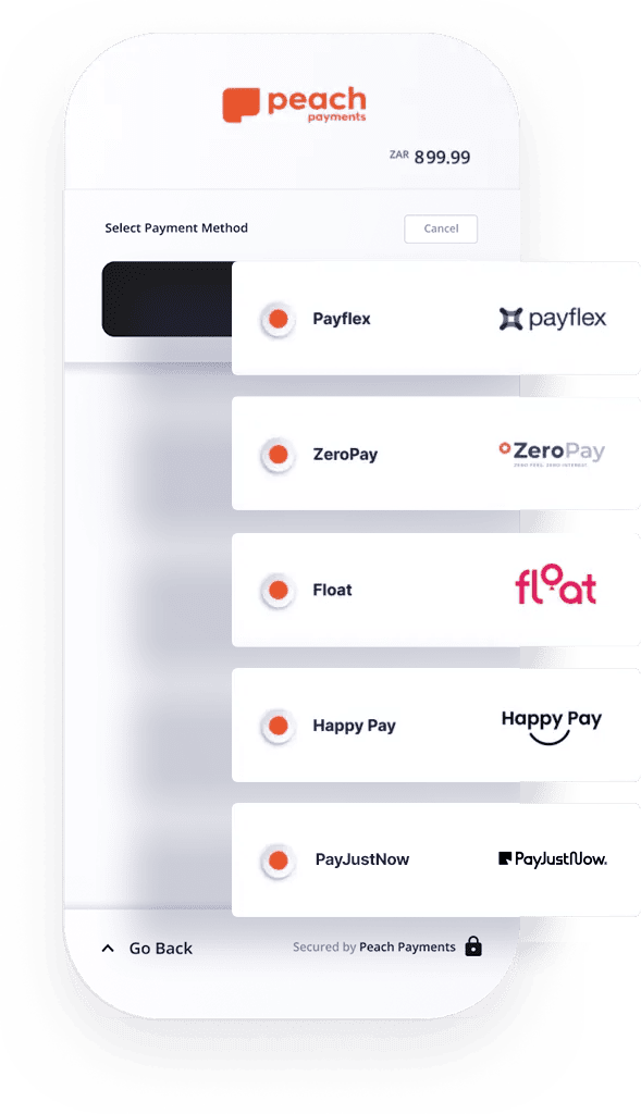 BNPL | Peach Payments Alternate Payment Methods